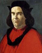BOTTICELLI, Sandro Portrait of Lorenzo di Ser Piero Lorenzi Germany oil painting artist